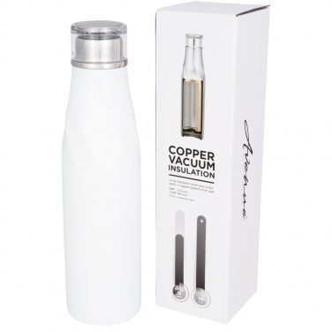 Logo trade advertising products image of: Hugo 650 ml seal-lid copper vacuum insulated water bottle