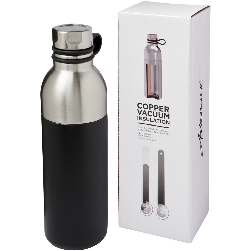Logo trade promotional items image of: Koln 590 ml copper vacuum insulated sport bottle