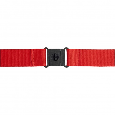 Logo trade promotional gift photo of: Yogi lanyard detachable buckle break-away closure