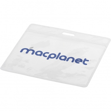 Logo trade promotional merchandise image of: Serge transparent badge holder