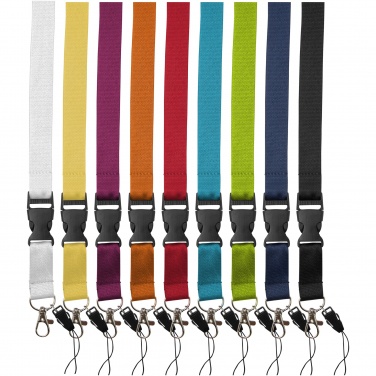 Logotrade promotional product picture of: Sagan phone holder lanyard with detachable buckle