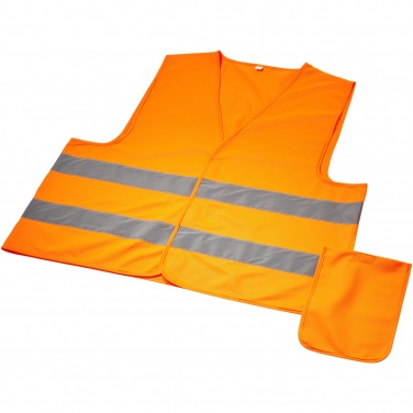 Logo trade promotional products image of: RFX™ Watch-out XL safety vest in pouch for professional use