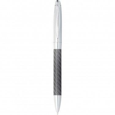 Logo trade promotional products picture of: Winona ballpoint pen with carbon fibre details