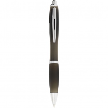 Logotrade promotional merchandise picture of: Nash ballpoint pen coloured barrel and black grip