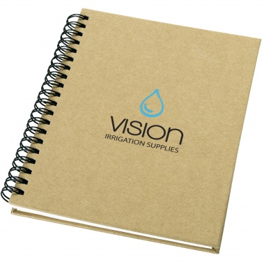 Logo trade corporate gift photo of: Mendel recycled notebook