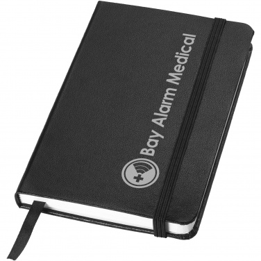 Logo trade promotional merchandise image of: Classic A6 hard cover pocket notebook