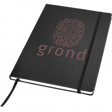 Logo trade corporate gifts image of: Executive A4 hard cover notebook