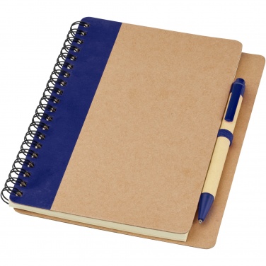 Logotrade promotional products photo of: Priestly recycled notebook with pen