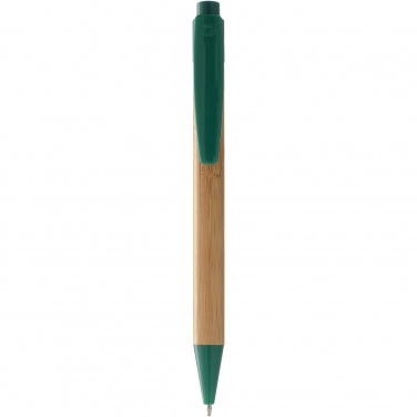 Logo trade promotional gifts image of: Borneo bamboo ballpoint pen