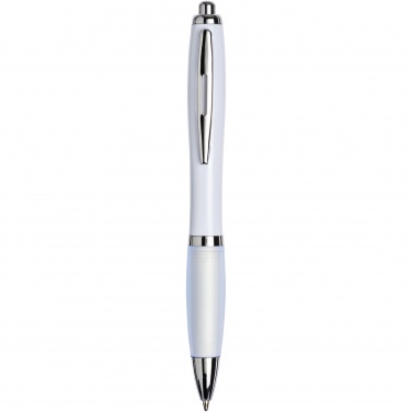 Logotrade promotional merchandise image of: Nash ballpoint pen with coloured barrel and grip