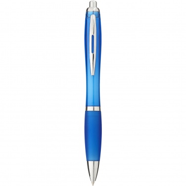 Logotrade advertising products photo of: Nash ballpoint pen with coloured barrel and grip