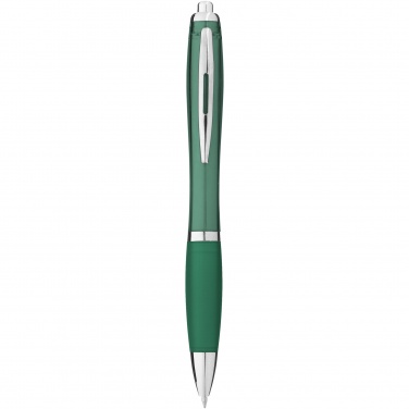 Logotrade promotional gifts photo of: Nash ballpoint pen with coloured barrel and grip
