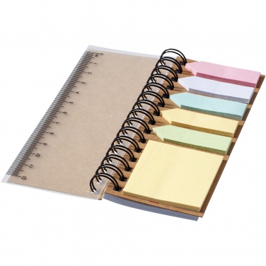 Logotrade corporate gifts photo of: Spinner spiral notebook with coloured sticky notes