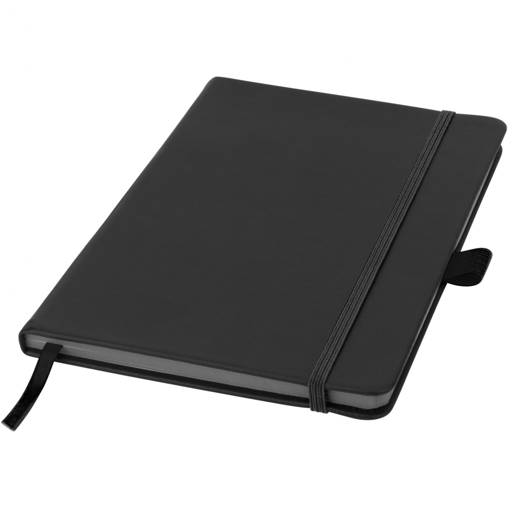 Logo trade promotional merchandise picture of: Colour-edge A5 hard cover notebook