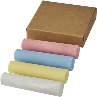 Logotrade advertising products photo of: Screech 4-piece chalk set