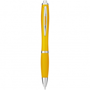 Logotrade corporate gift image of: Nash ballpoint pen coloured barrel and grip