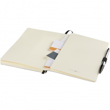 Logo trade promotional gifts image of: Revello A5 soft cover notebook
