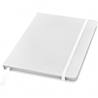 Logo trade promotional gift photo of: Spectrum A5 notebook with blank pages