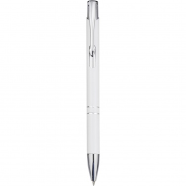 Logotrade advertising product image of: Moneta aluminium click ballpoint pen (blue ink)
