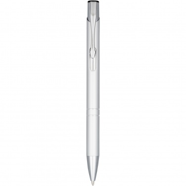 Logotrade promotional merchandise picture of: Moneta anodized aluminium click ballpoint pen