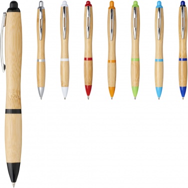 Logotrade promotional product image of: Nash bamboo ballpoint pen