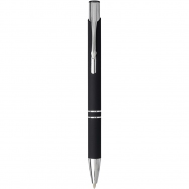 Logo trade promotional merchandise picture of: Moneta soft touch ballpoint pen