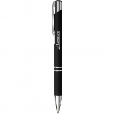 Logotrade promotional giveaway image of: Moneta soft touch ballpoint pen