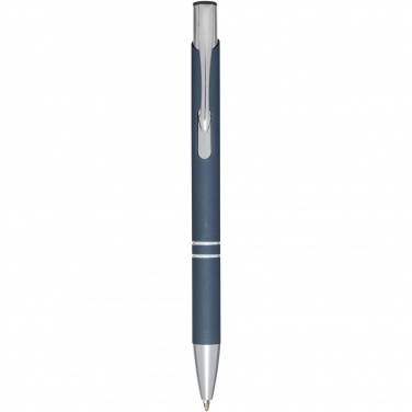 Logo trade business gift photo of: Moneta soft touch ballpoint pen