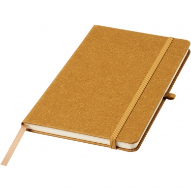Logo trade promotional merchandise picture of: Atlana leather pieces notebook
