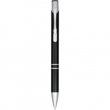 Logotrade business gift image of: Moneta anodized aluminium click ballpoint pen