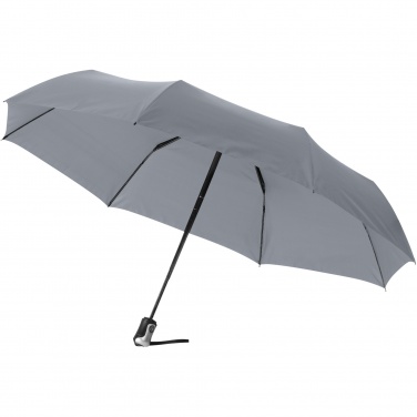Logo trade promotional products picture of: Alex 21.5" foldable auto open/close umbrella