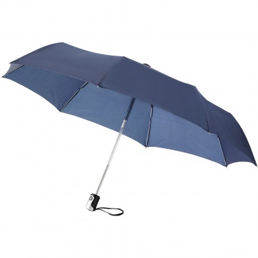 Logo trade business gift photo of: Alex 21.5" foldable auto open/close umbrella