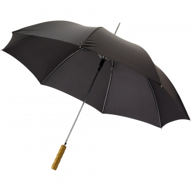 Logotrade advertising product image of: Lisa 23" auto open umbrella with wooden handle