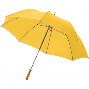 Logo trade advertising products picture of: Karl 30" golf umbrella with wooden handle