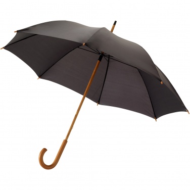 Logotrade promotional item image of: Jova 23" umbrella with wooden shaft and handle