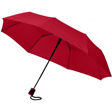 Logo trade advertising products picture of: Wali 21" foldable auto open umbrella