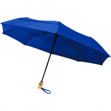 Logotrade promotional gift image of: Bo 21" foldable auto open/close recycled PET umbrella