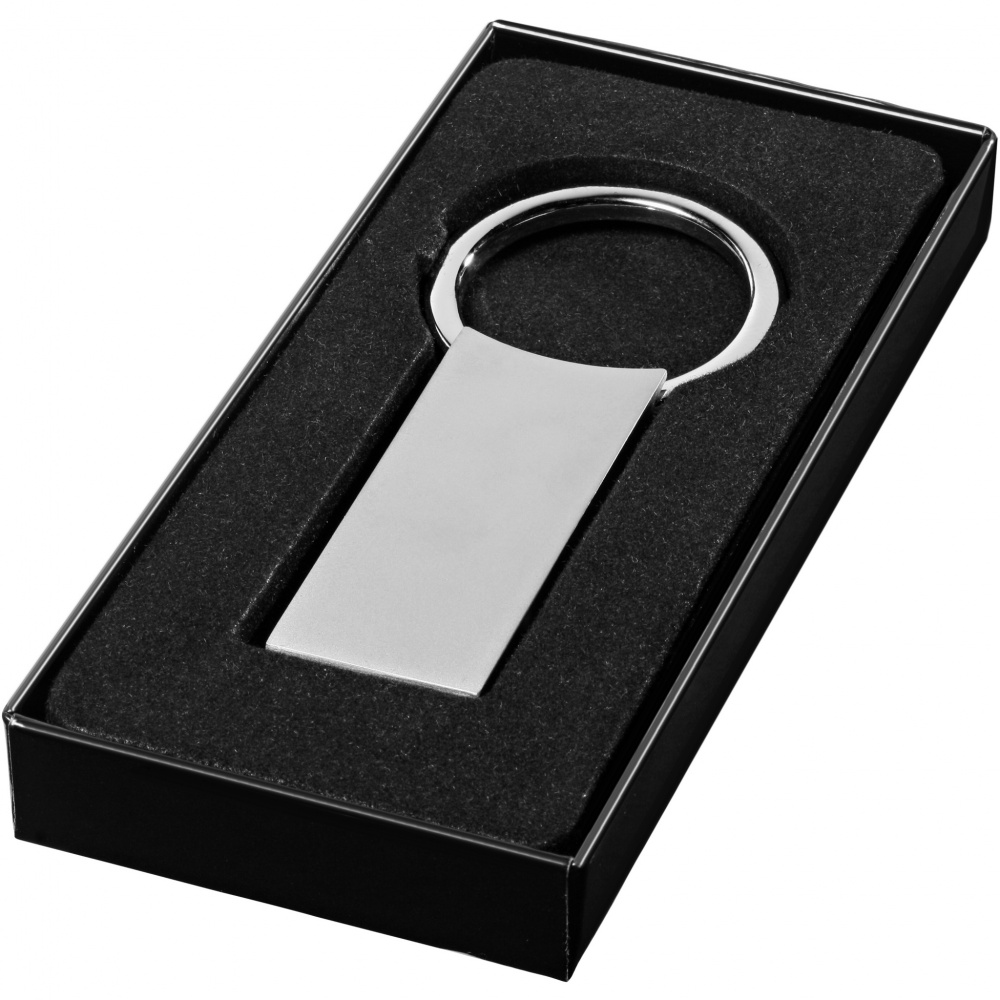 Logo trade promotional gifts image of: Omar rectangular keychain