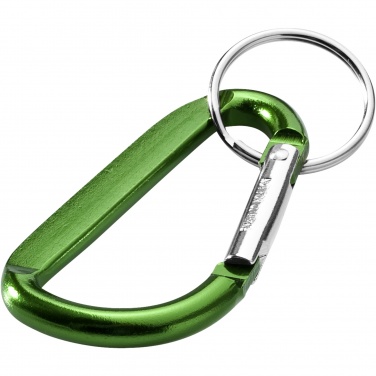 Logo trade promotional gifts picture of: Timor carabiner keychain