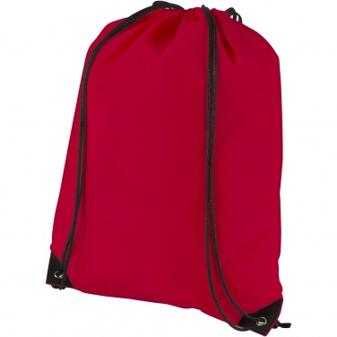 Logo trade promotional gifts picture of: Evergreen non-woven drawstring bag 5L