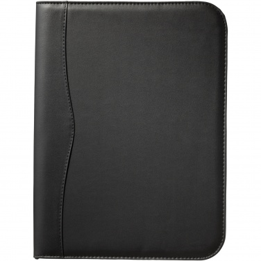 Logotrade promotional giveaway image of: Ebony A4 zippered portfolio