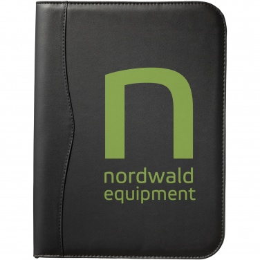 Logotrade promotional product picture of: Ebony A4 zippered portfolio