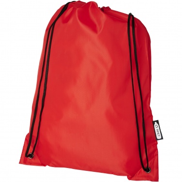 Logo trade promotional merchandise image of: Oriole RPET drawstring bag 5L