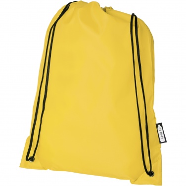 Logo trade advertising product photo of: Oriole RPET drawstring bag 5L