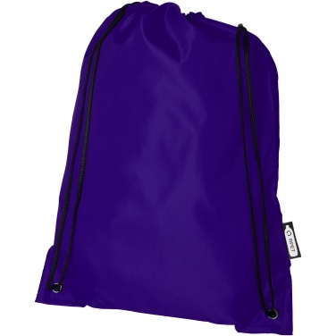 Logo trade advertising product photo of: Oriole RPET drawstring bag 5L