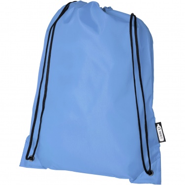 Logotrade promotional gift image of: Oriole RPET drawstring bag 5L