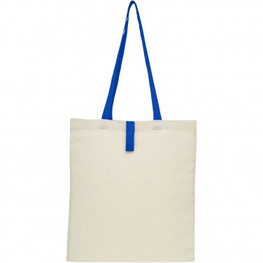 Logo trade corporate gifts image of: Nevada 100 g/m² cotton foldable tote bag 7L