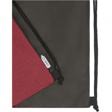 Logo trade promotional merchandise photo of: Ross RPET drawstring bag 5L