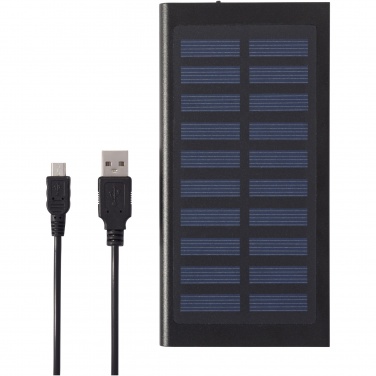 Logo trade promotional merchandise photo of: Stellar 8000 mAh solar power bank