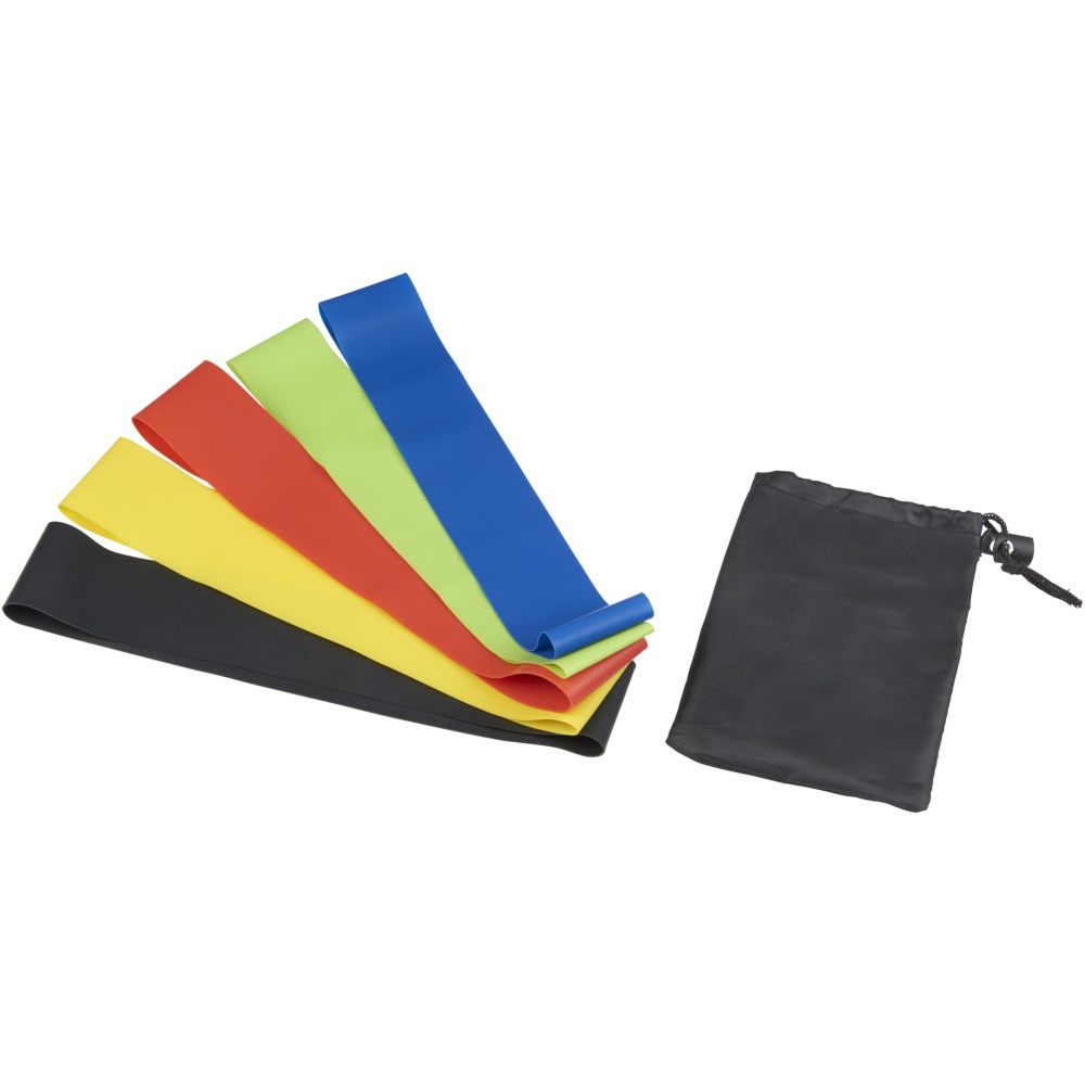 Logo trade promotional items image of: Crane resistance elastic fitness bands